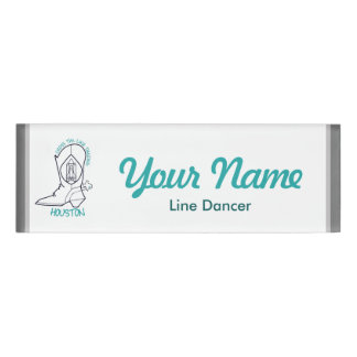 Line Dancer Name Tag