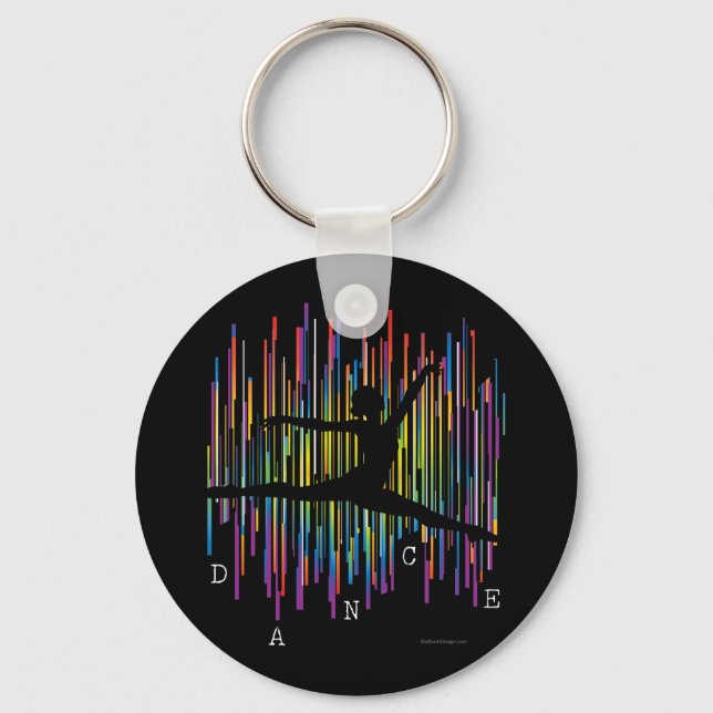 Line Dancer (v1) Key Ring (Front)