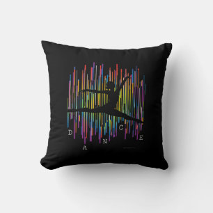 Line Dancer (v1) Throw Pillow