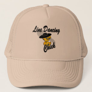 Line Dancing Chick #4 Trucker Hat