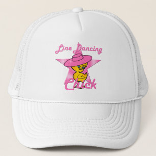 Line Dancing Chick #8 Trucker Hat