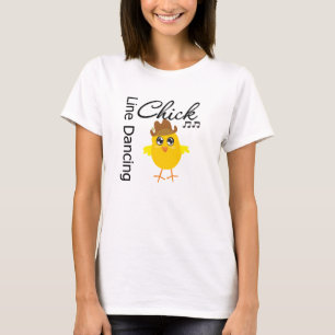 Line Dancing Chick T-Shirt