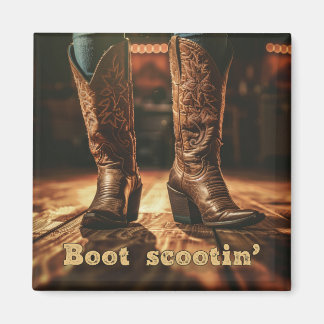 Line Dancing Gift Magnet