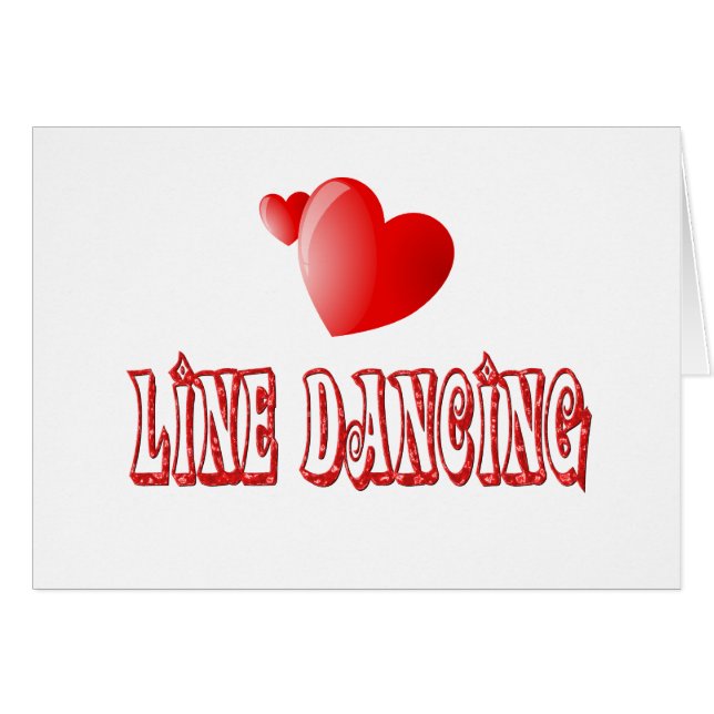 Line Dancing Hearts (Front Horizontal)
