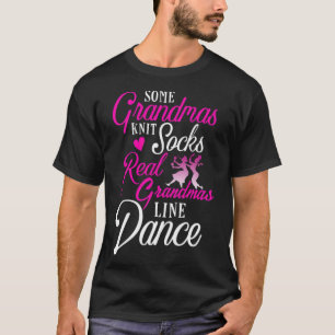 Line Dancing riding radio play T-Shirt