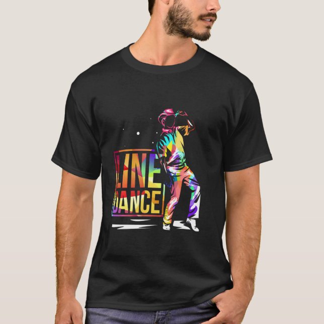 Line Dancing Sport T-Shirt (Front)