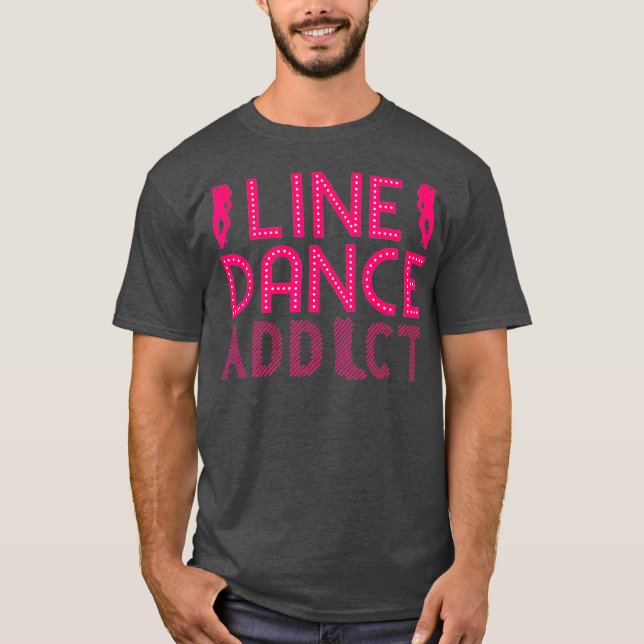 Line Dancing Synchonized Choreographer Group T-Shirt (Front)