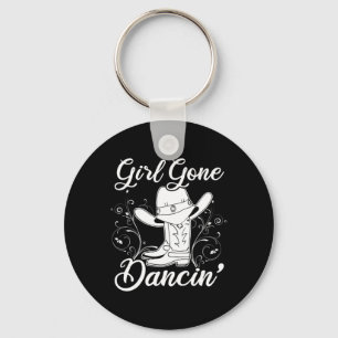 Line Dancing Texas Cowgirl Gift Women Line Dance Key Ring