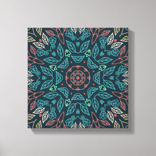 Line Drawing Colourful Abstract Calm Home Wall Art