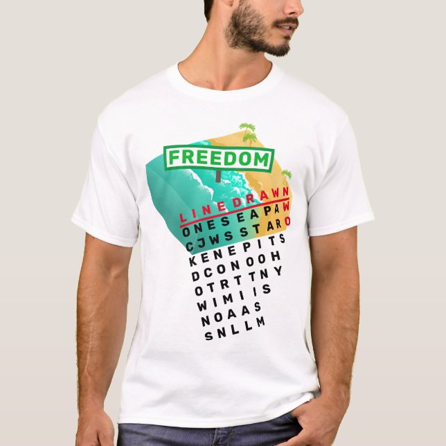 Line drawn (light) T-Shirt (Front)