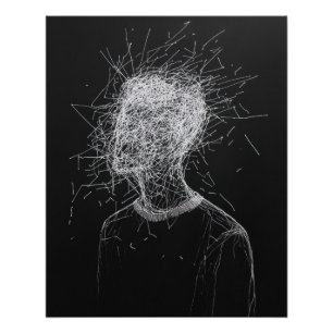 Line head Tear Up Poster