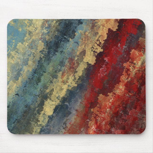 "Line in Time" Abstract Art MousePad (Front)