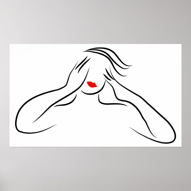 Line Lady Poster (Front)