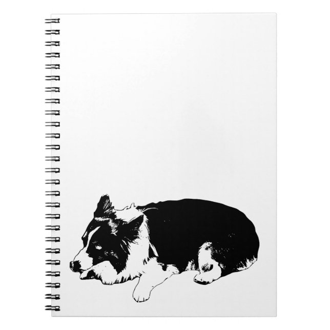 line note calm, corgi notebook (Front)
