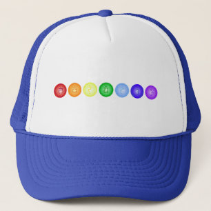 Line of 7 Chakras Trucker Hat
