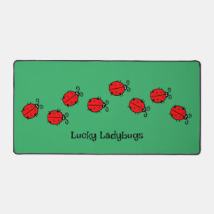 Line of  Lady Bugs Design Desk Mat