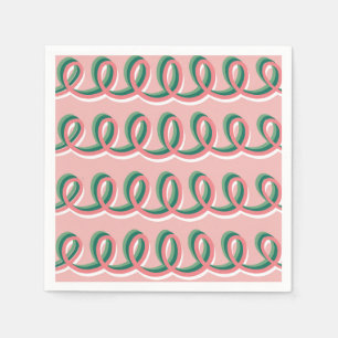 Line of Loops Napkin