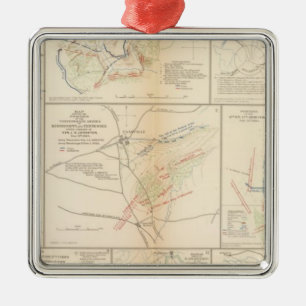 Line of march, 16th AC Metal Ornament