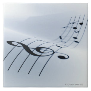 Line of Music Ceramic Tile