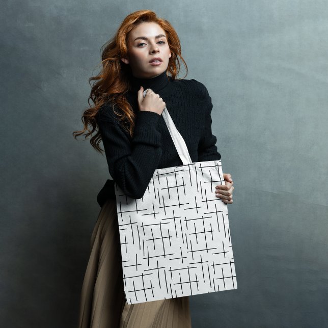 Line Pattern Tote Bag (Creator Uploaded)