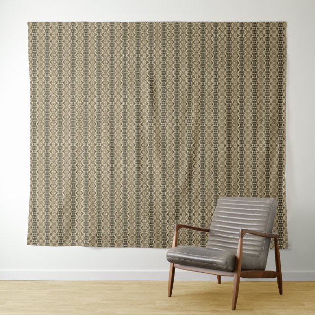 Line Patterned Tapestries (In Situ (Horizontal))