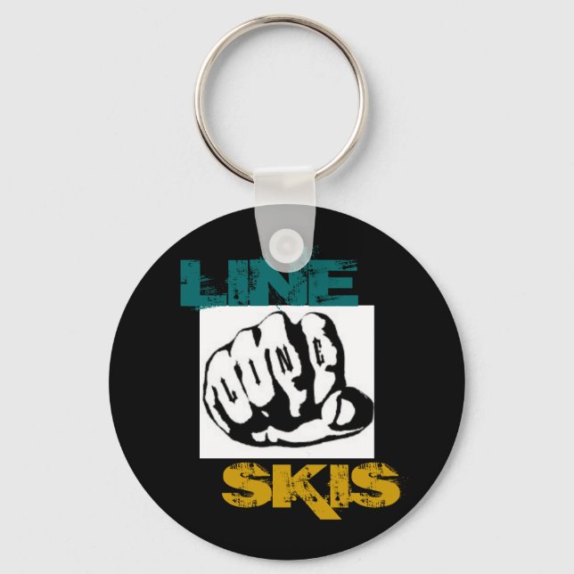 Line Skis Key Ring (Front)
