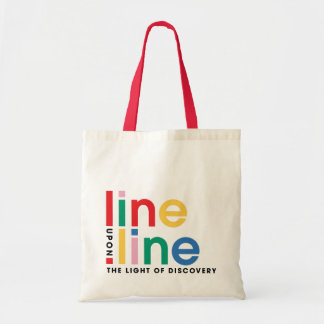 Line Upon Line tote Bag