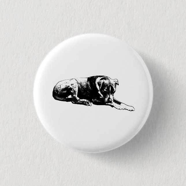 Line-Work Pup Pin (Front)