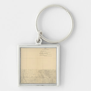 Linea Divisoria Entre Mexico 8 Key Ring