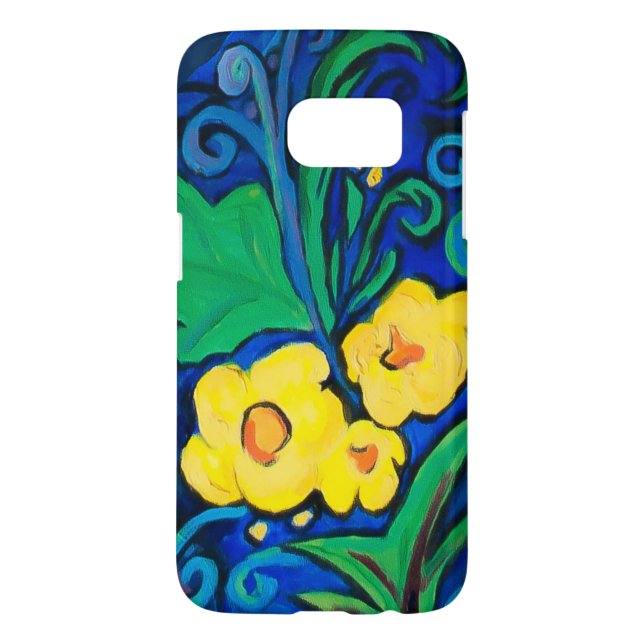 LineA Island Floral Case-Mate Samsung Galaxy Case (Back)