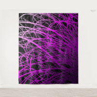 Linear Explosion Purple -Tapestry