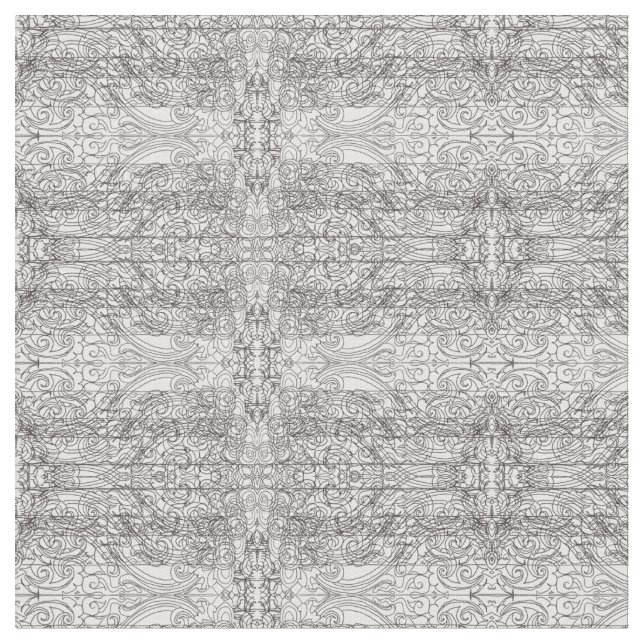 Linear Geometric Fabric (Close Up)