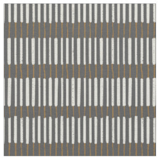 Linear minimalism Rustic geometry Textured linewor Fabric