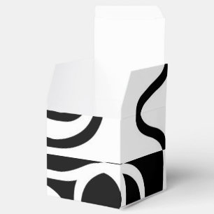 Linear Persuasion II: Abstract Black & White Favour Box