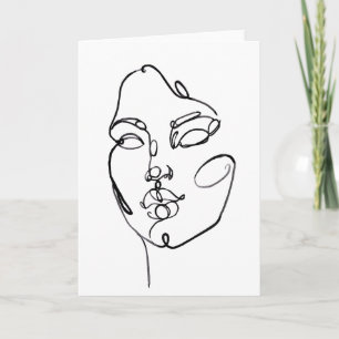 Linear Thoughts - Face Card