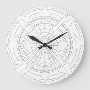 Lineart Large Clock