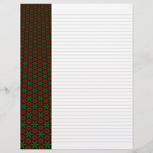 Lined Binder Paper 8.5"x11" Fits Avery Custom (Front)