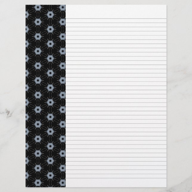 Lined Binder Paper 8.5"x11" Fits Avery Custom (Front)