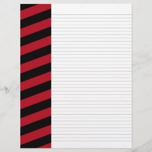 Lined Binder Paper 8.5"x11" Fits Avery Custom
