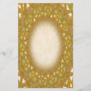 Lined Gold Lace p2 Stationery Pages