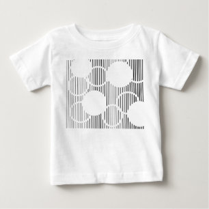 Lined Hexagons Baby T-Shirt
