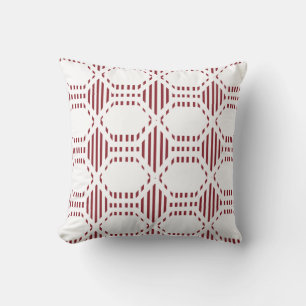 Lined Hexagons  Cushion