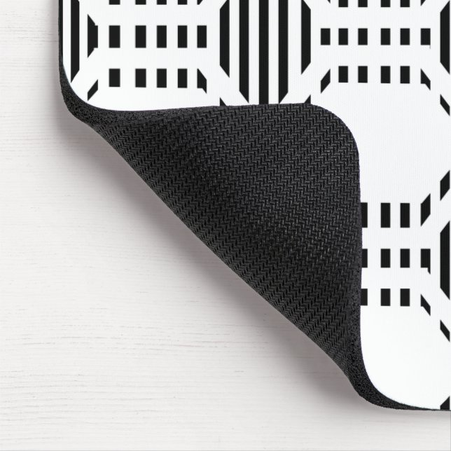 Lined Hexagons  Mouse Pad (Corner)