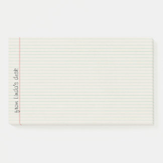 Lined Notebook Paper Extra Large Post-it Notes