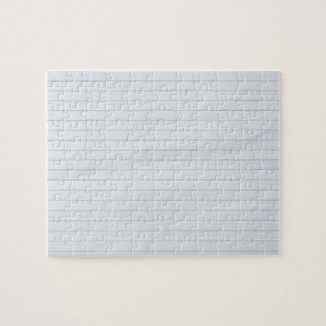 Lined Paper Jigsaw Puzzle (Horizontal)