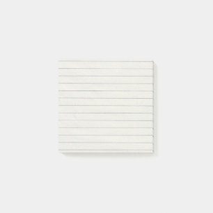 Lined post it notes