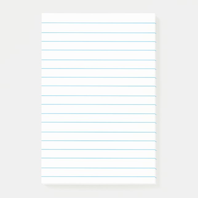  Lined School Notebook Paper  Post-it Notes (Front)