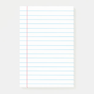  Lined School Notebook Paper  Post-it Notes