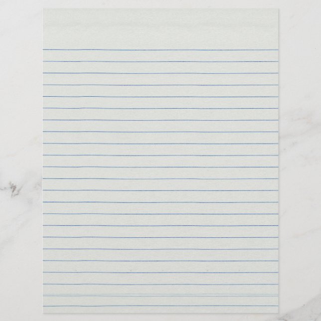 Lined School Paper Background (Front)