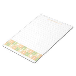 LINED WRITING Recipe Page Kitchen Personalised Pad